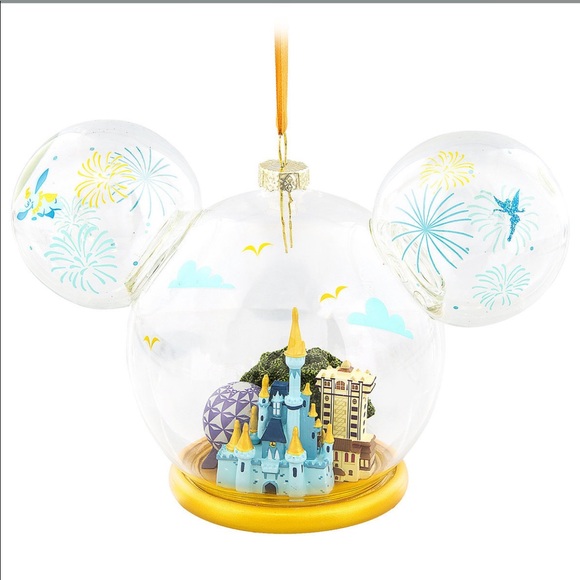 Disney Other - Disney World 4 Parks Mickey Ornament